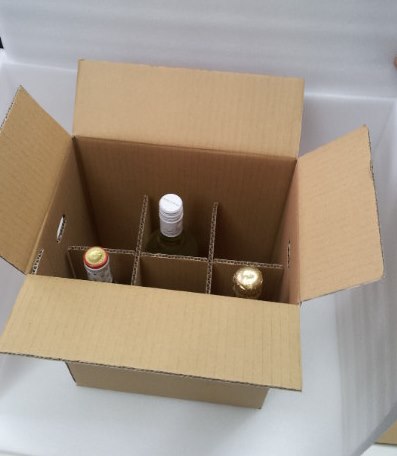 ワインボトル6本入　梱包箱