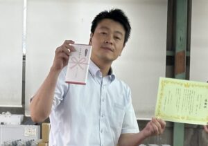 先日の社長自己紹介に続いて【社員紹介 Vol.1】営業部長　瀬川大介